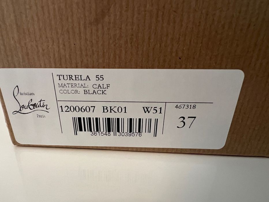 Ghete Christian Louboutin Turela 55