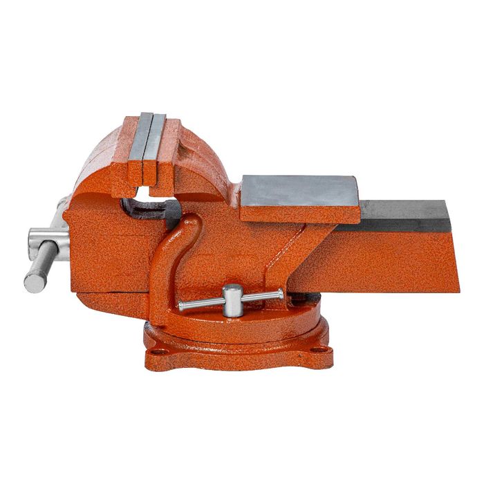 Тиски слесарные 100мм, 125мм, 150 мм, поворотные, с наковальней Sparta