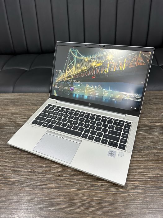 мощный 8-ядерный i5 ноутбук HP EliteBook 840 G7, для интернета и офиса