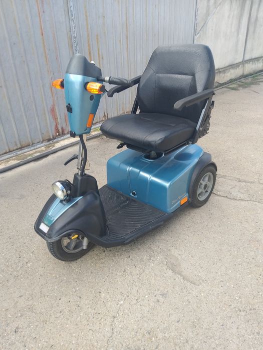 Scuter electric în stare de funcționare