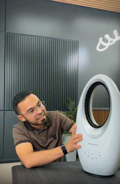 Keramik isitgich – 2000 Vt parraksiz, aylanuvchi mexanizmli portativ