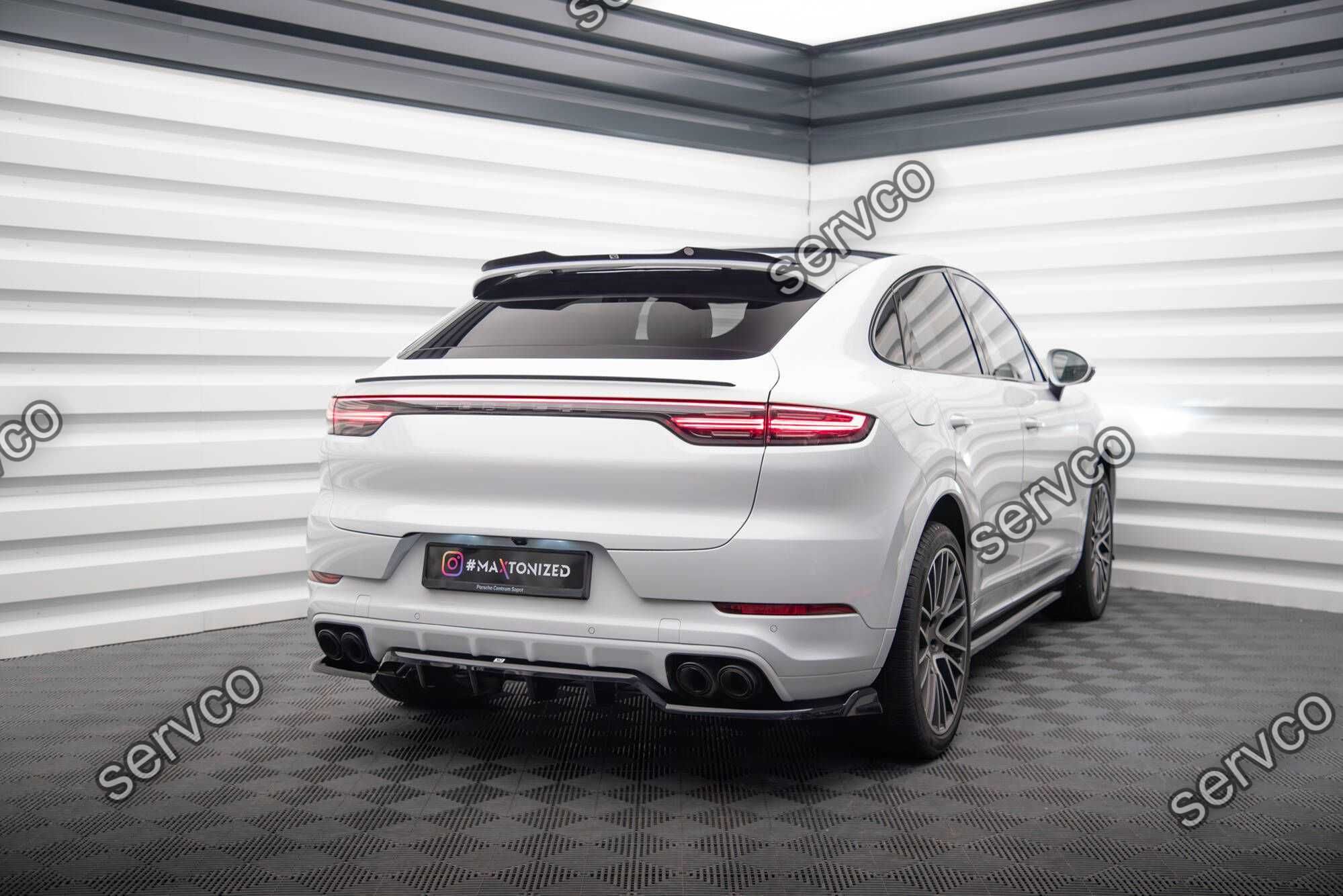 Prelungire bara spate Porsche Cayenne Coupe Mk3 2018-2023 v2