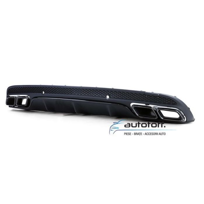 Difuzor bara spate Mercedes W205 C-Class (14-18) C63 Black Design
