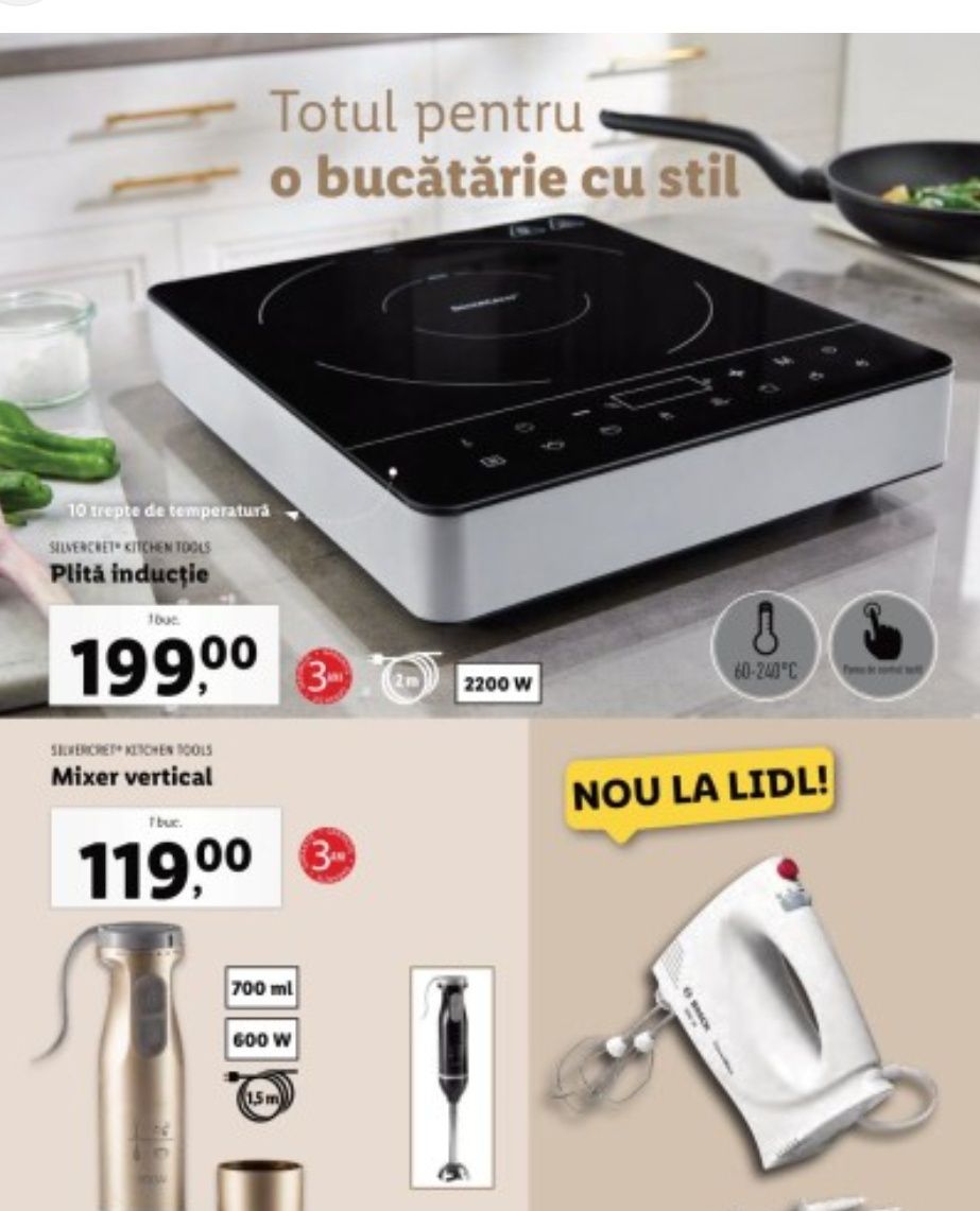 Plită cu inducție. 100 lei.