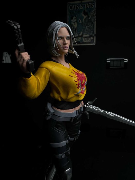 Figurina Ciri Cyberpunk version