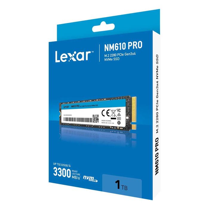 Новые ssd m2 Lexar NM610 Pro - 1 TB