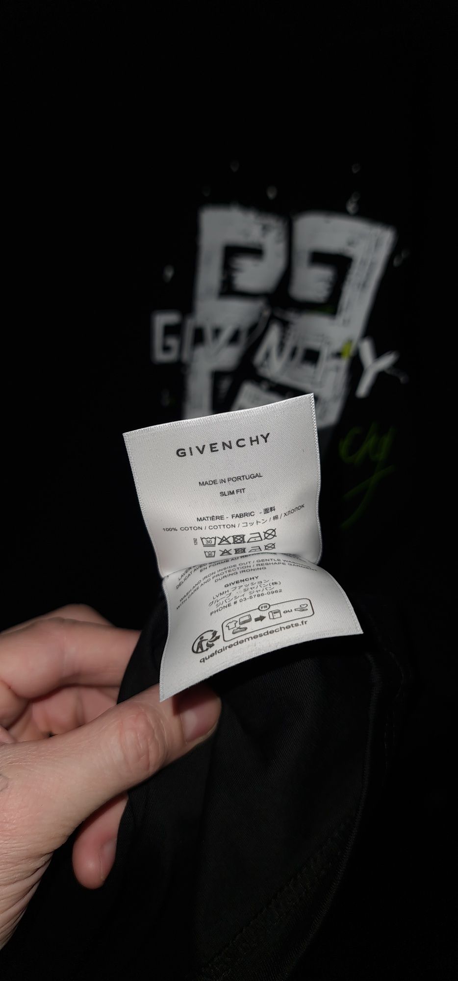 Tricou Balenciaga  // Givenchy alb negru 2025
