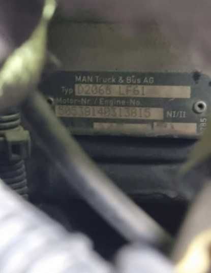 Motor complet D2066 LF61 MAN TGX TGS 400 CP - Piese de motor MAN