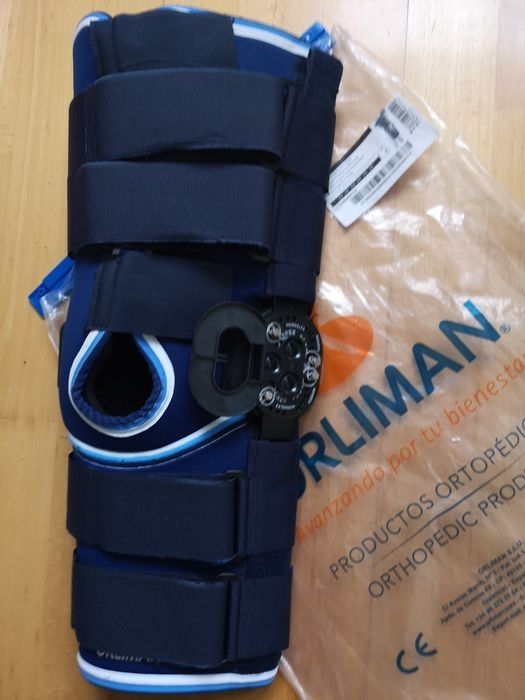 Orteza de genunchi ( genunchiera atela de imobilizare a genuchiului)