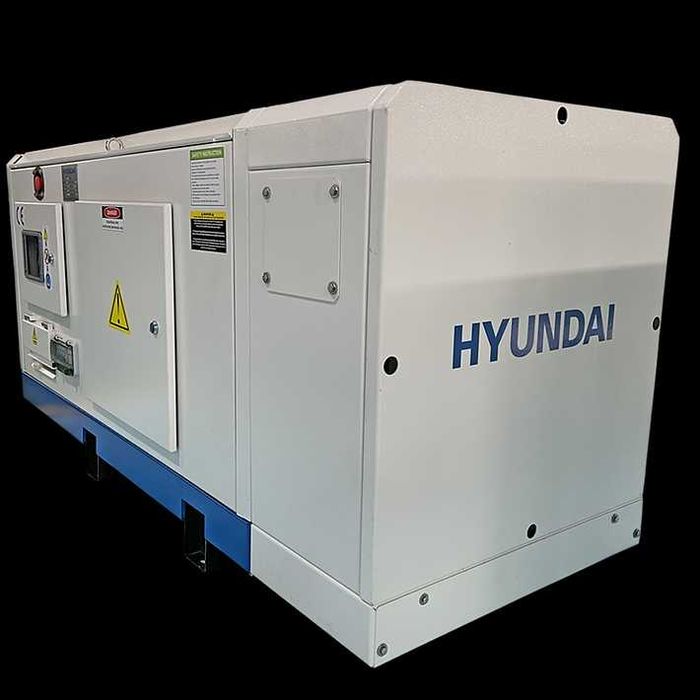 Generator de curent electric 400V 22kW cu motor diesel Hyundai DHY25L