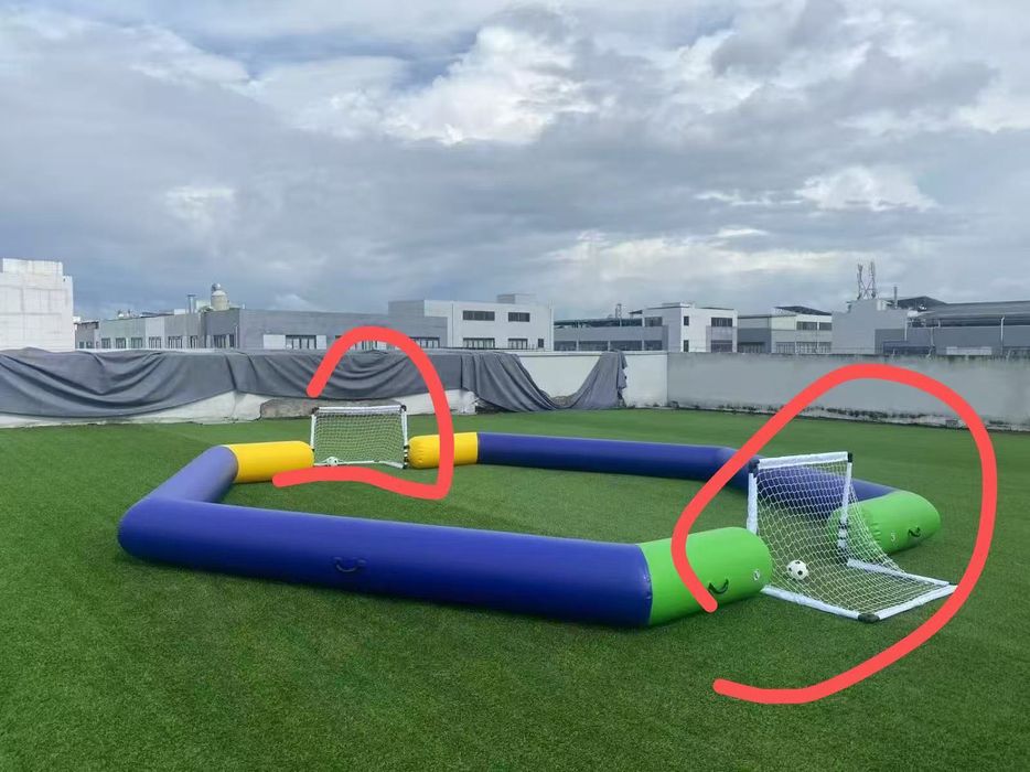 Надувные разделители для футбольного поля