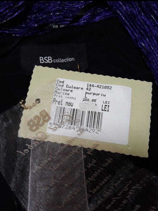 Body BSB Collection L, mov purpuriu, nou, brand, top