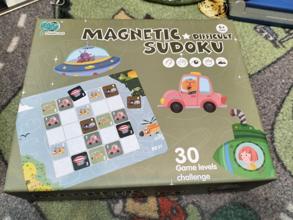 Magnetic sudoku pentru copii 6+