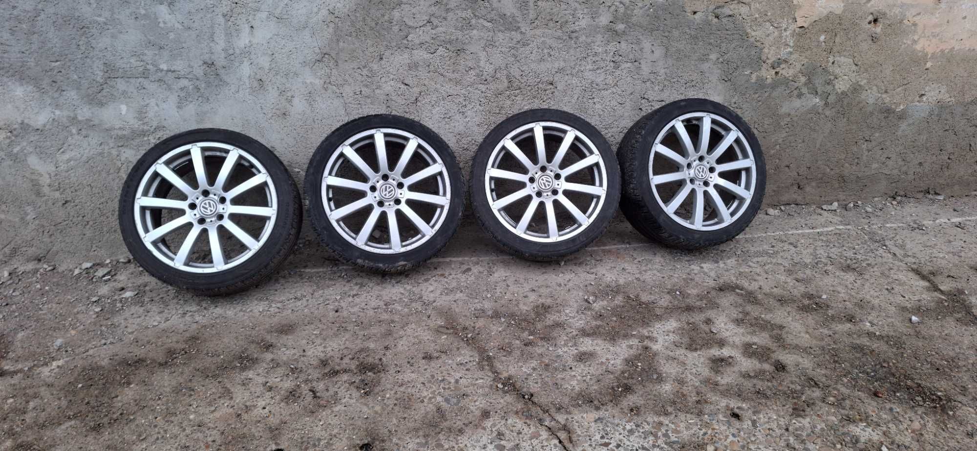Jante vw r18 plus cauciucuri