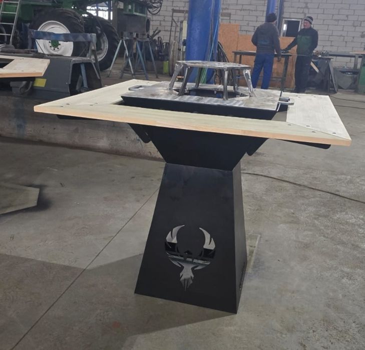Gratar patrat 60cm/latura