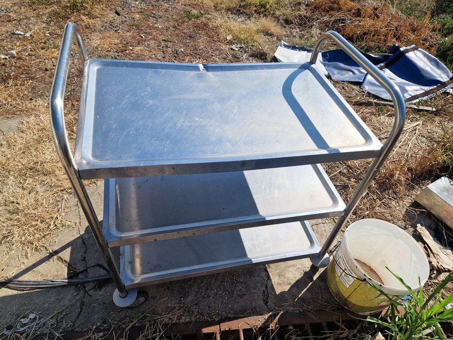 Raft tavi inox, carucior inox, aparate gatit electrice