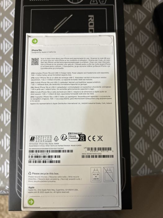 2xIphone 16 e, black