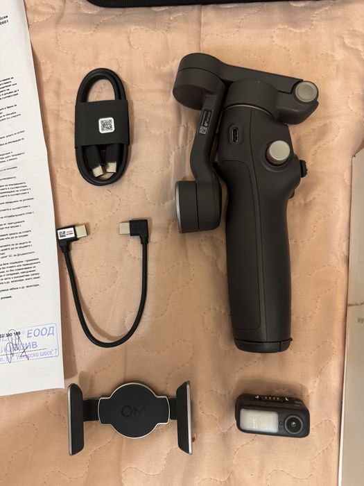 Гимбал за смартфон DJI Osmo Mobile 7P с 2 години гаранция