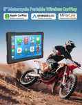 Navigatie Carplay si Android pentru Motociclete, 5 inch, impermeabil