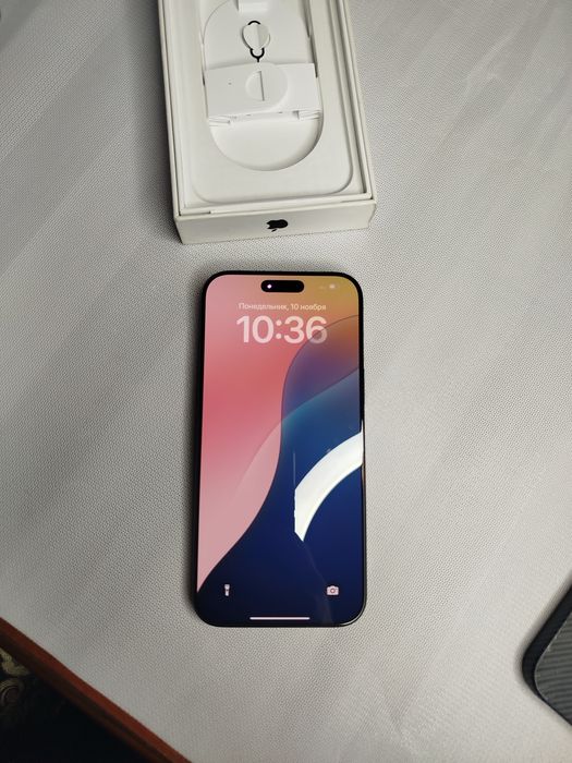 Срочно продам iPhone 16 Pro Max 256Gb Black Titanium, 100%, 27 циклов