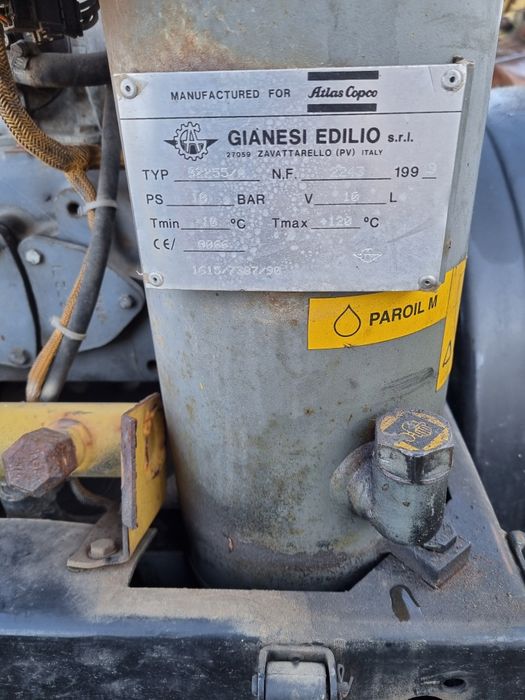 Moto compresor atlas copco
