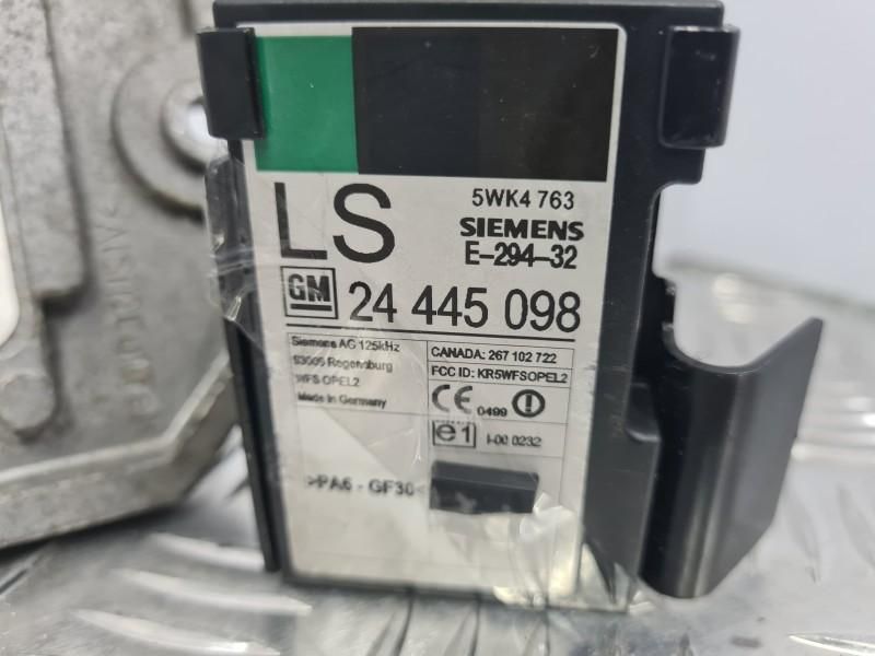 Kit pornire ecu + cip + immo Opel Zafira A 1.8i 125 CP 92 KW Z18XE