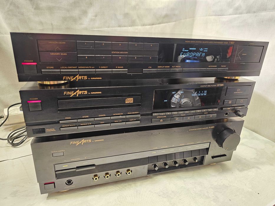 Linie audio Grundig Finearts A-904 CD-905 T907