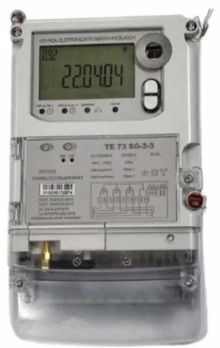 Счетчик электроэнергии трехфазный 5-10А TE73 SG-1-3 новый с НДС