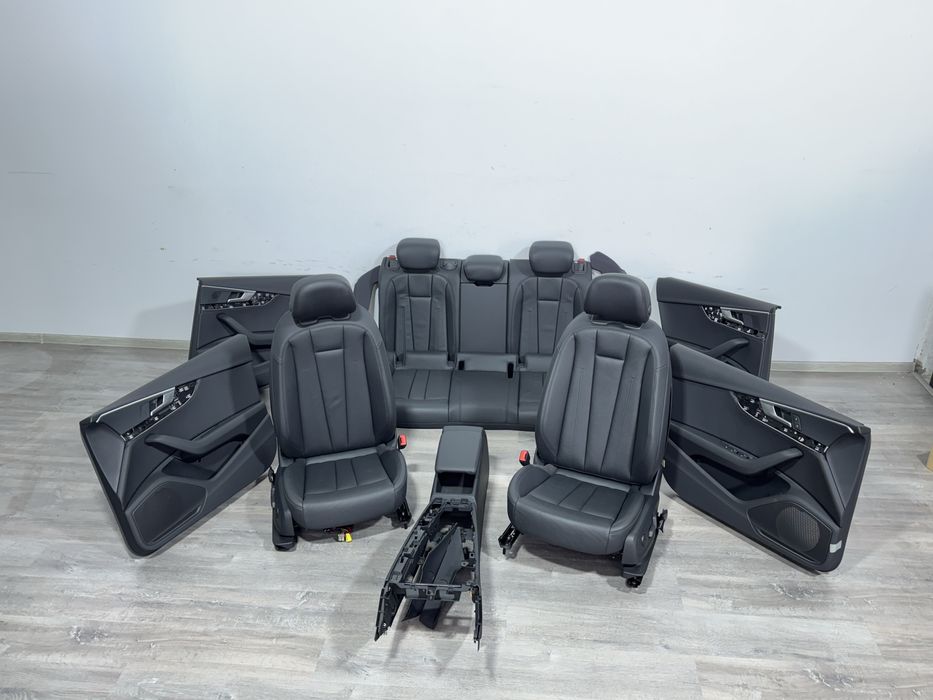 Interior Piele Audi A4 8W B9 Full Piele - vol Stanga Scaune Piele
