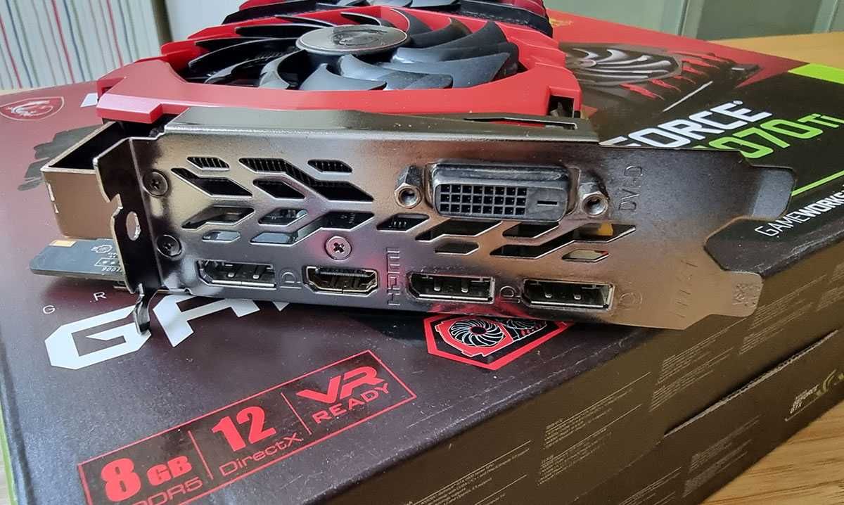 Запазена MSI 1070ti gaming x 8Gb