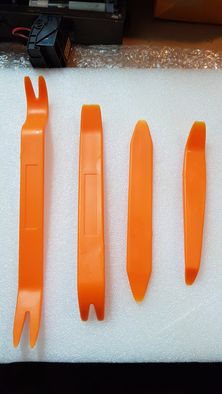 Spatule unelte plastic extragere demontare panouri fete de usi clips