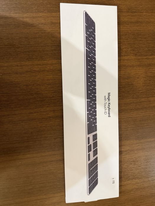 Apple Magic Keyboard cu Numeric Keypad+Touch ID - Silver
