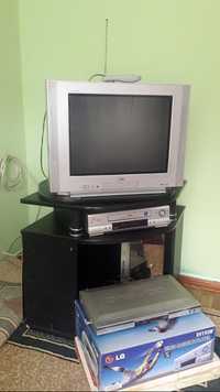 Продам телевизор LG в раб/сост.,video player LG, DVD player, поставка.