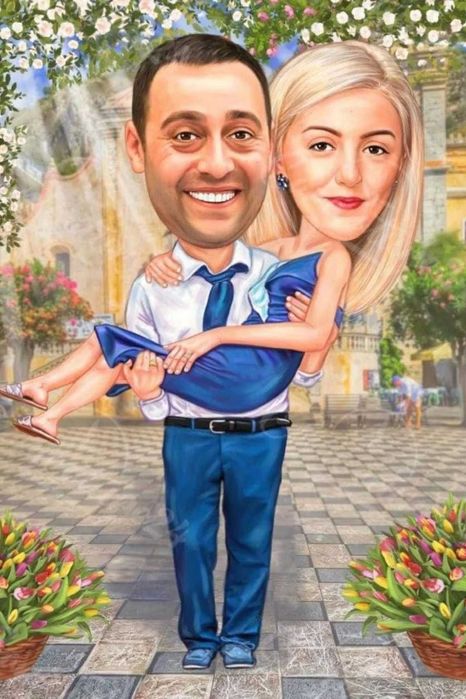 Карикатура избработка , Карикатури изработка Бърза , Подарък