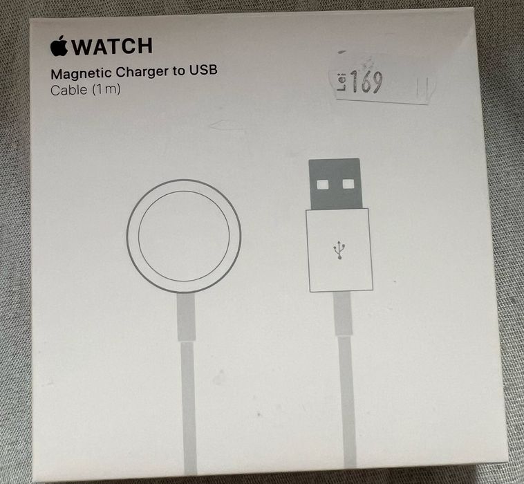 Încărcător magnetic Apple Watch nou original Apple, 1m, iStyle