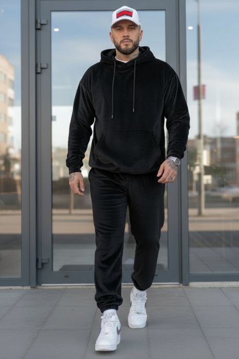 Trening Catifea Essential Negru