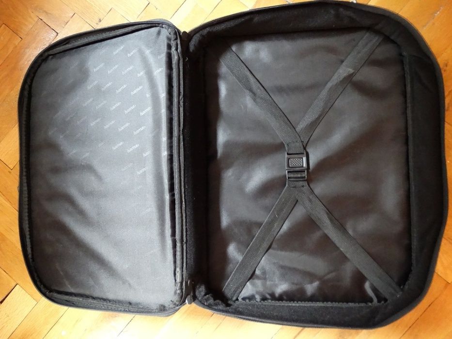 Бизнес чанта + раница с отделения за лаптоп, документи и багаж