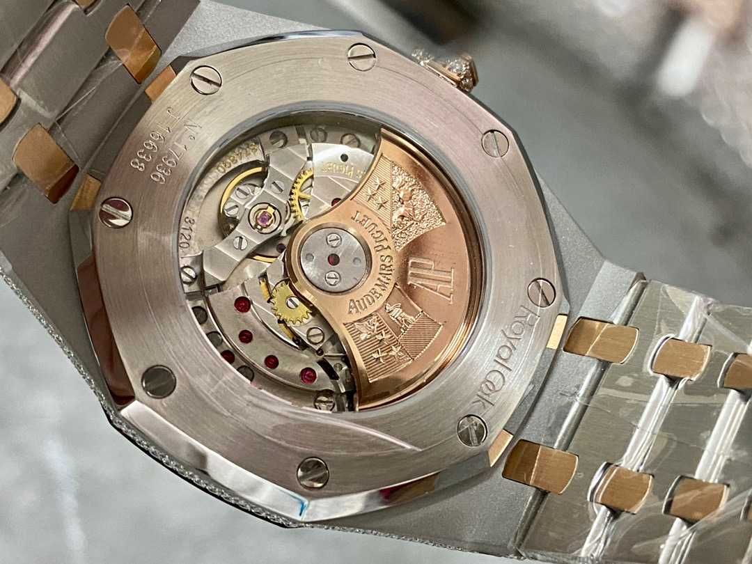 Audemars Piguet royal oak full diamond Silver-Gold