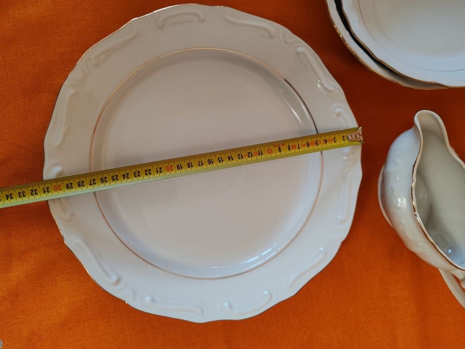 Голям винтидж порцеланов сервиз за хранене 72 части