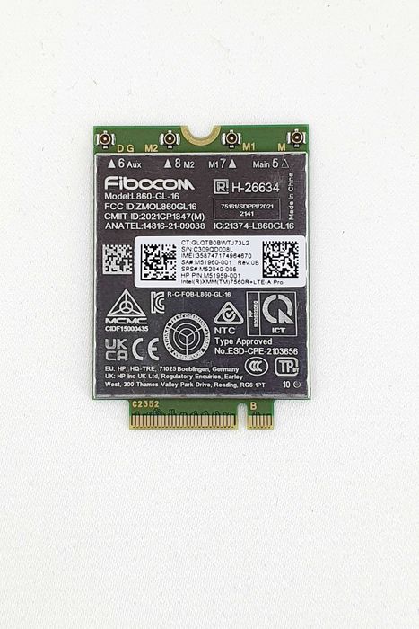 Modul WWAN 4G / Date mobile HP (diverse modele) M52040-001