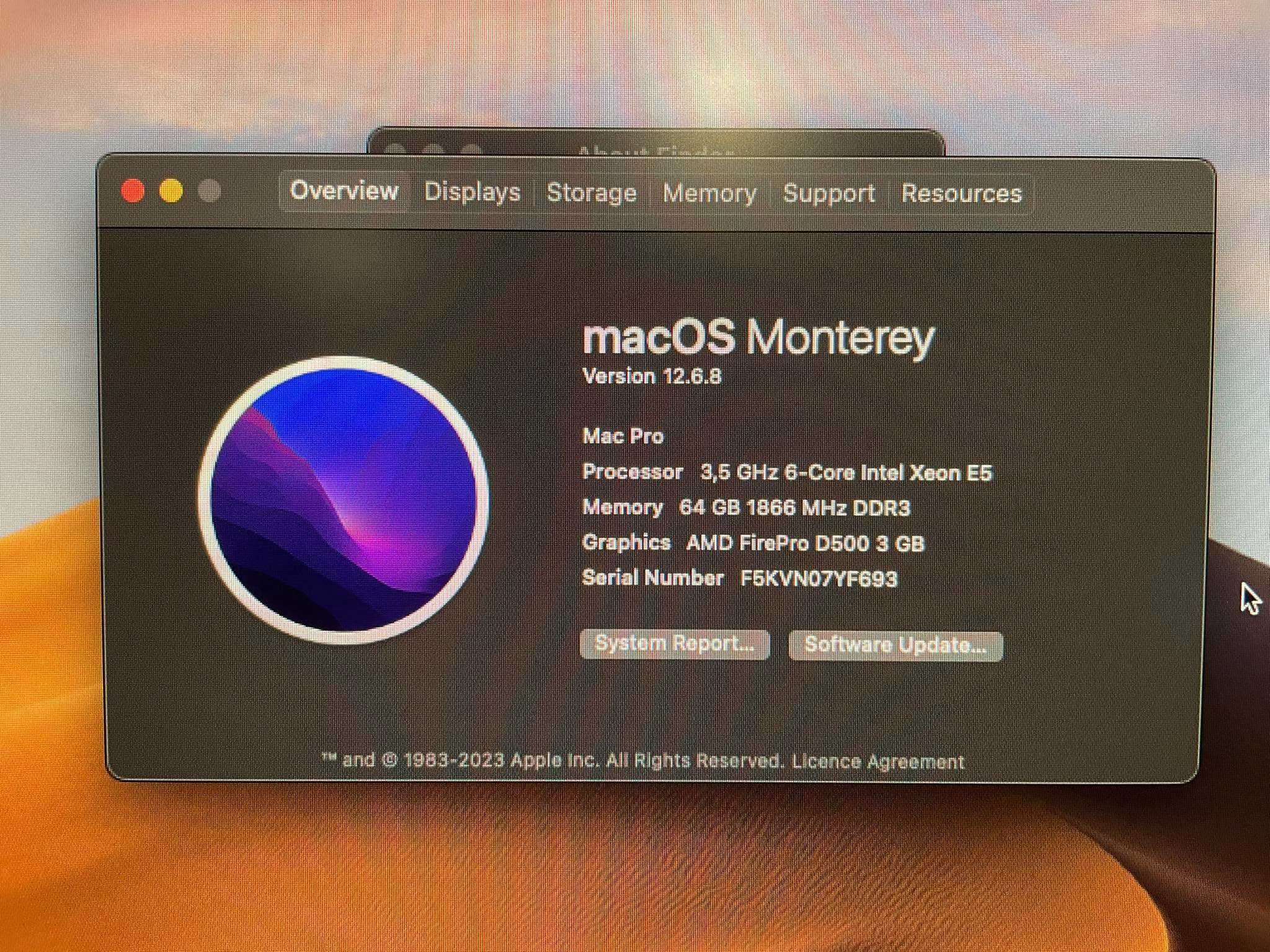 Mac Pro A1481 Late 2013