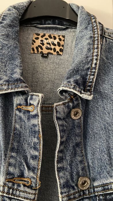 Дълго дънково яке, не е носено