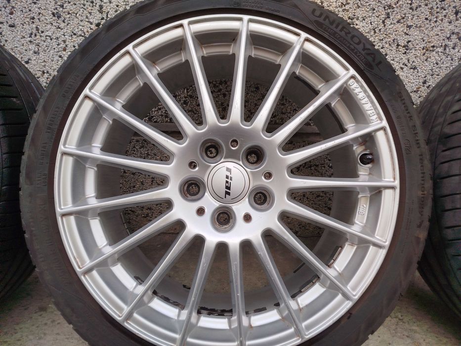 Продавам немски лети алуминиеви джанти Rial,18 цола,8J×18,ET48,5×114,3