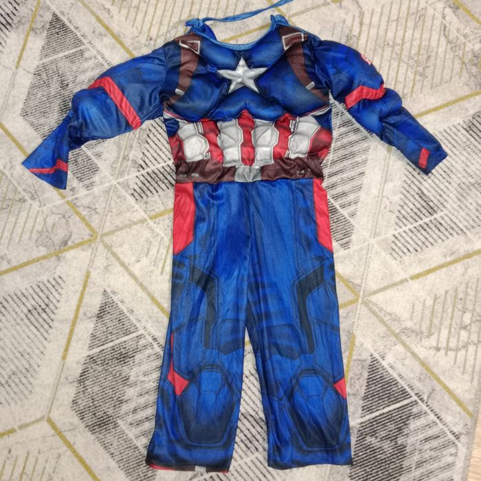 Новогодний костюм капитан Америка