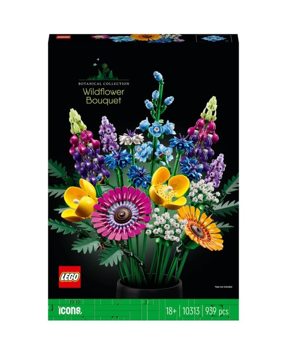 LEGO® Icons Botanical - Букет от диви цветя 10313, 939 части