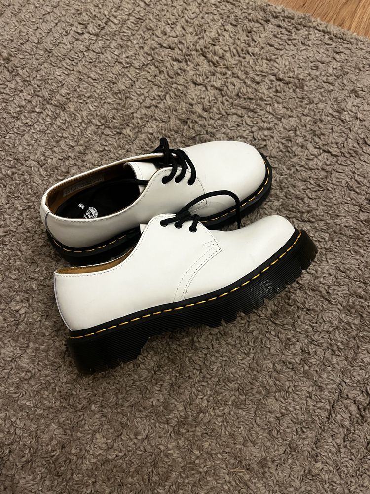 Dr.Martens Bex Smooth Leather Oxford-пригинални дамски обувки