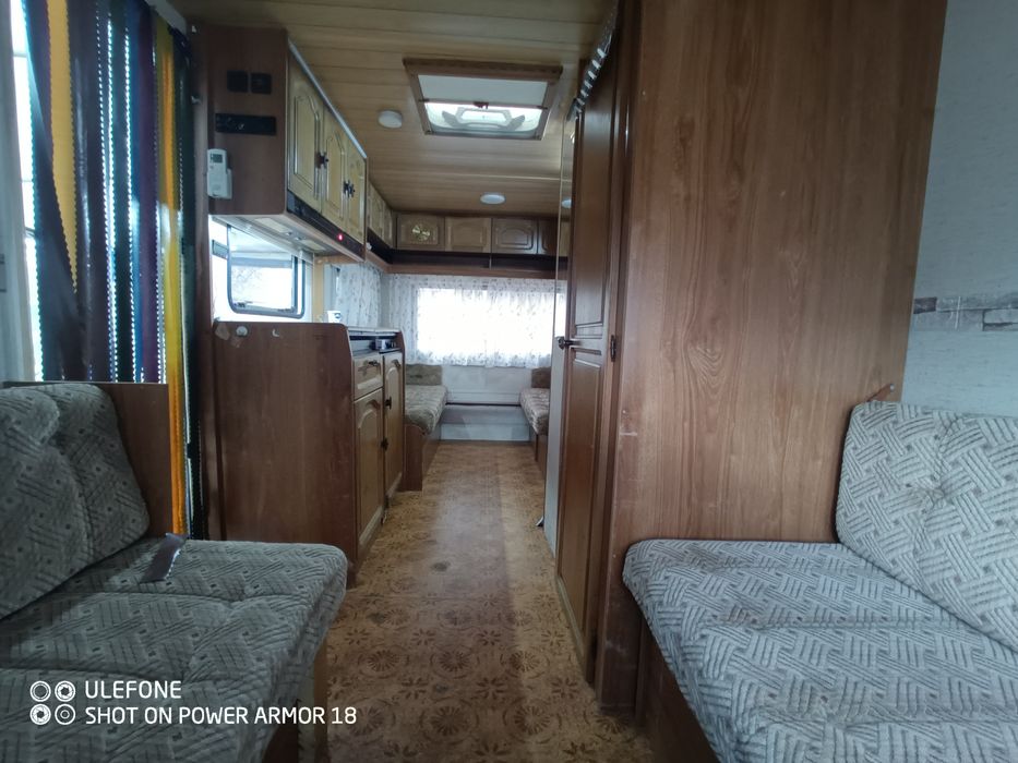 Каравана Burstner Lux. 1987г    761кг