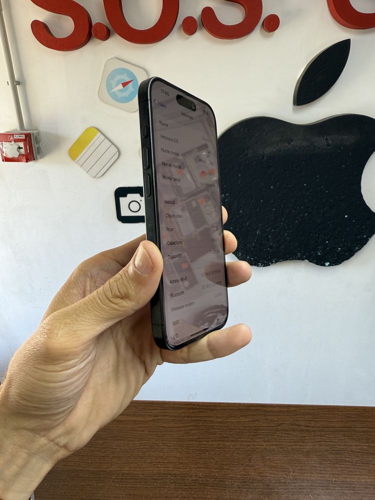 Vand Iphone 15 Pro 128Gb Black Titanium