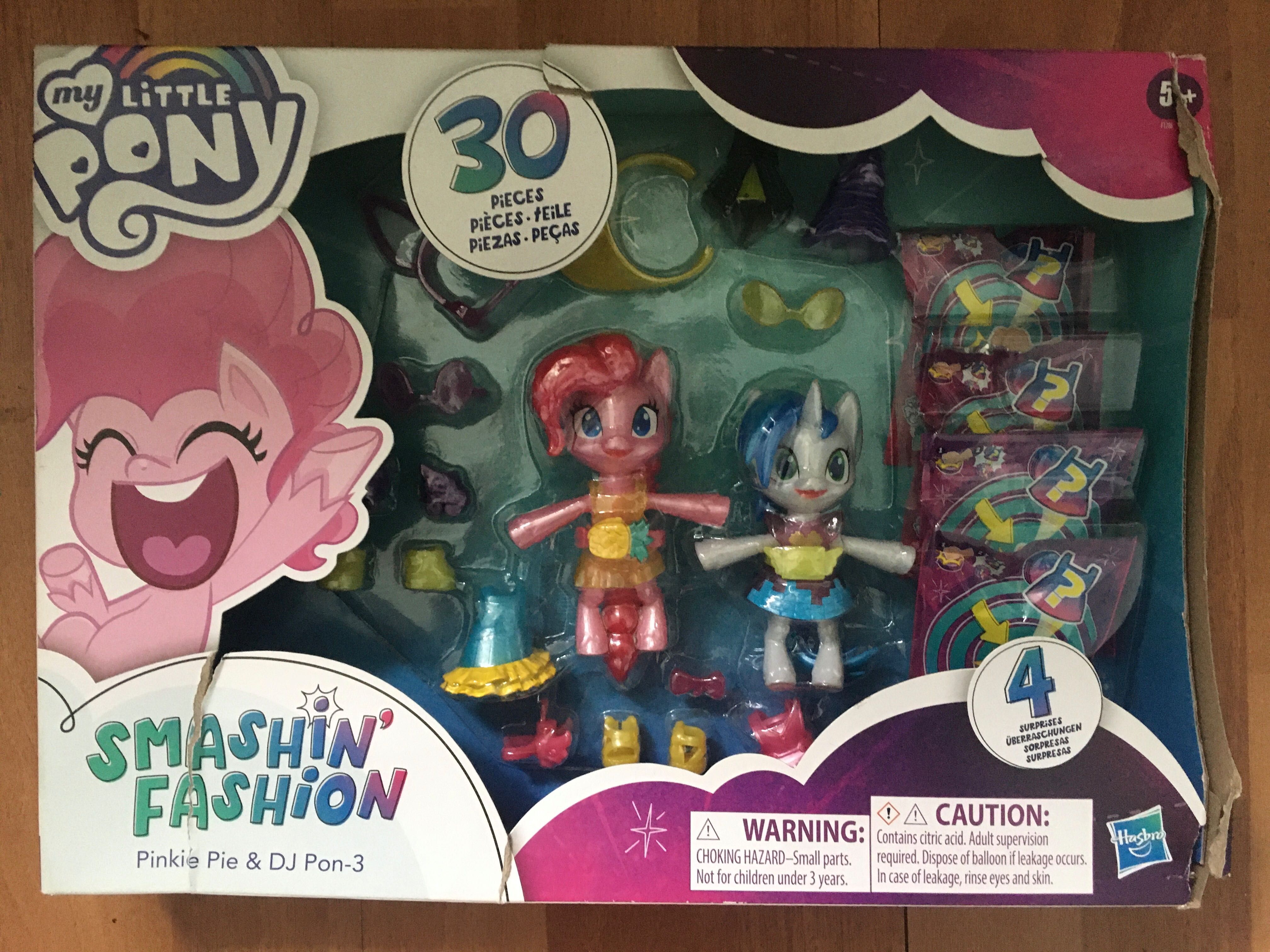 MLP my Little Pony magic world smashin Fashion set joaca figurine