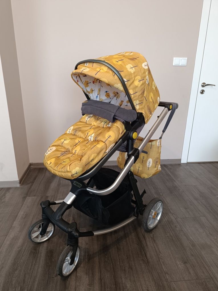 Бебешка количка Cosatto Giggle Quad - Spot The Birdie